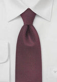 Cravate lungi rosu vin puternic 148X8.5 cm--Cravate Online