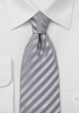 Cravate matase de culoare gri , 160 cm--Cravate Online
