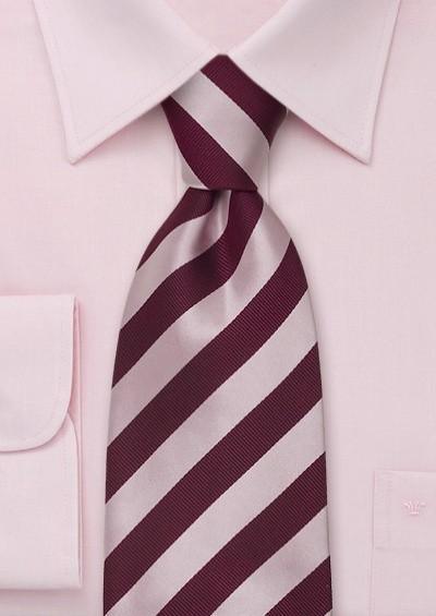 Cravate matase dungi purpuriu - roz--Cravate Online