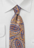 Cravate matase italian business culoare nisip--Cravate Online