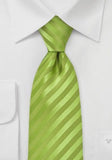 Cravate microfibra verde