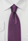 Cravate mov monocromatic polifibra italiana--Cravate Online