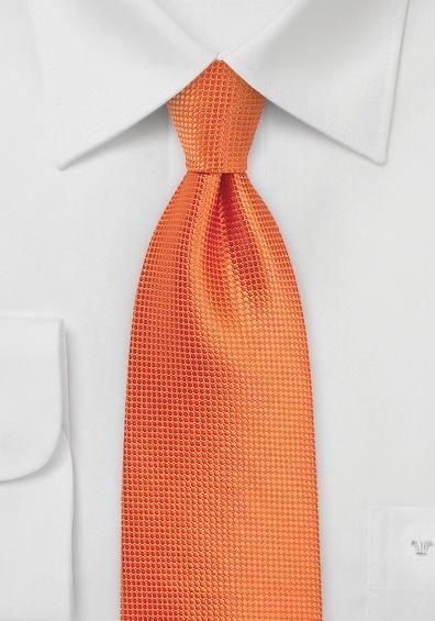 Cravate portocalii - cupru--Cravate Online