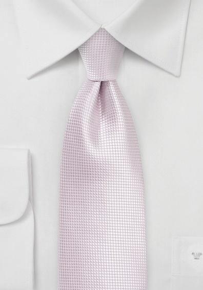 Cravate rose monocrom structura--Cravate Online