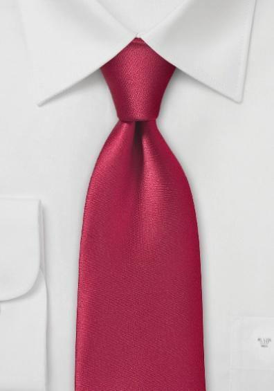 Cravate rosu inchis simplu--Cravate Online