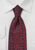 Cravate roșu lungi visiniu, 148cm--Cravate Online