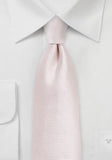 Cravate roz monocrom structura--Cravate Online