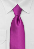 Cravate roze, 8.5 cm--Cravate Online
