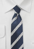 Cravate slim navy dungi--Cravate Online