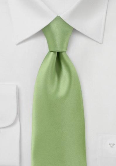 Cravate verde monocromatic polifibra--Cravate Online