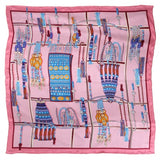Esarfa de dama, 90 x 90 cm, 100% matase