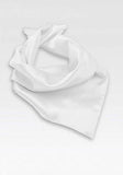 Esarfa albă de mătase--Cravate Online