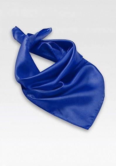 Esarfe dama office albastru regal--Cravate Online
