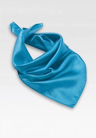 Eșarfe Microfibra Turquoise Blue--Cravate Online