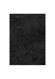 Seturi Papion cu model paisley decorativ, negru asfalt