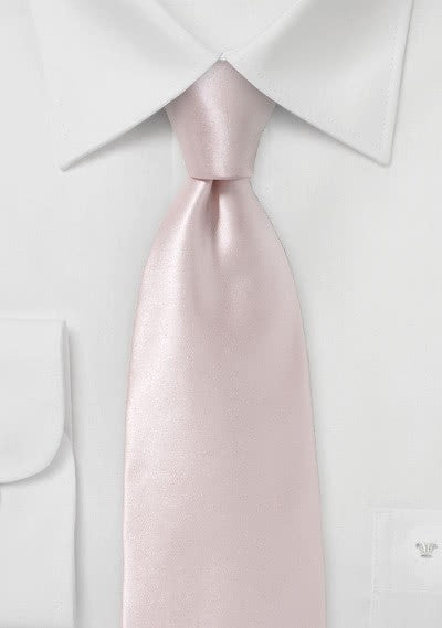 Cravată pentru bărbați mătase italiană roz monocrom