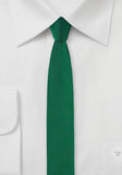 Cravata simpla verde ingusta 4 cm
