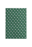 Cravată verde nobil, îngustă 4cm, sticlă verde punctată, pentru Bărbați - Cravatepedia