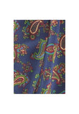Eșarfă / Tub eșarfă Paisley design în marina