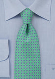 Nod de Cravata cu decor Verde