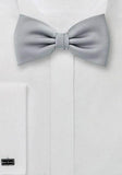 Papion gri deschis 12X6 cm--Cravate Online