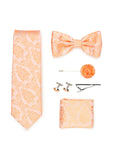 Set Cravata Papion Ac Cravata Butoni Barbati Batista Piersica 6 piese