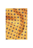 Fular mătase galben regal canar, 160 x 15 cm