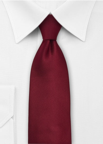 Cravata matase bordo, barbati, 8.5cm